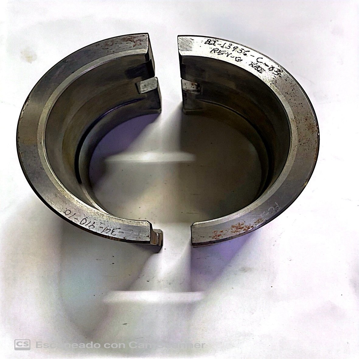 Chumacera de bronce para reductor (sleeve bearing hi-speed)