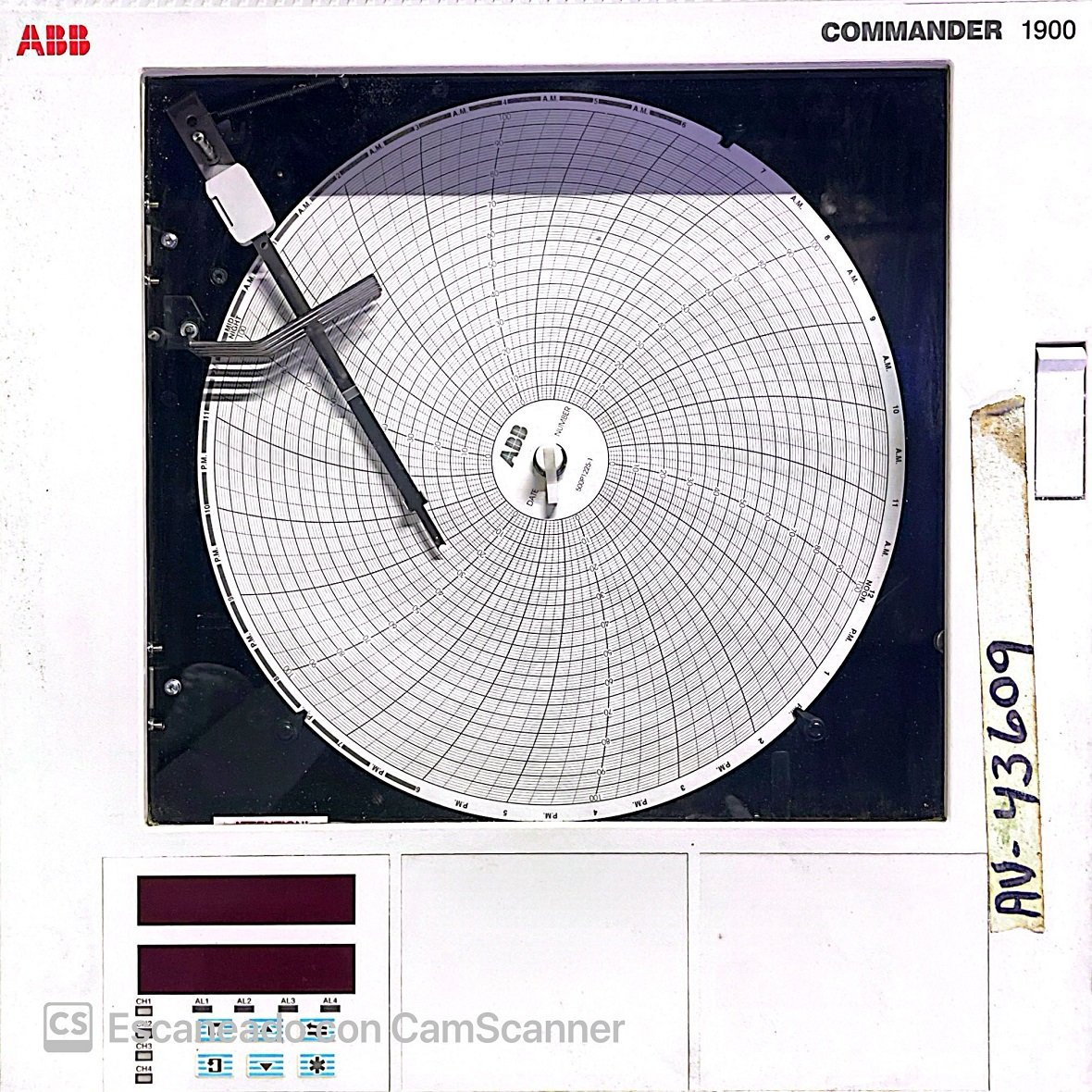 Graficador Circular De 1 Pluma 
