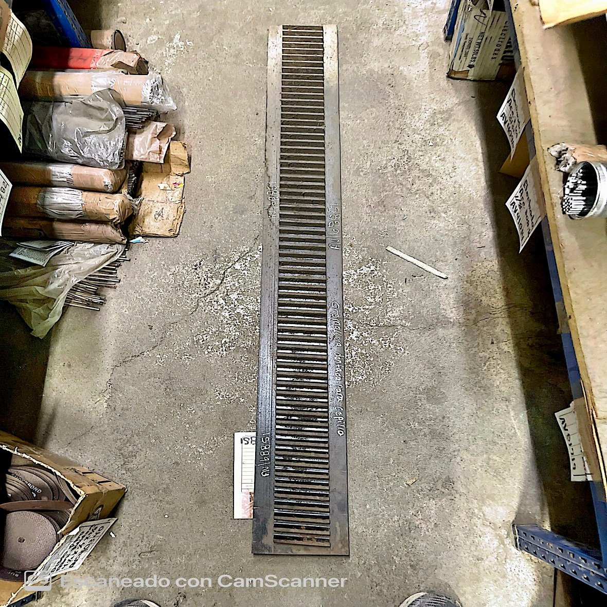 Cremallera de hierro